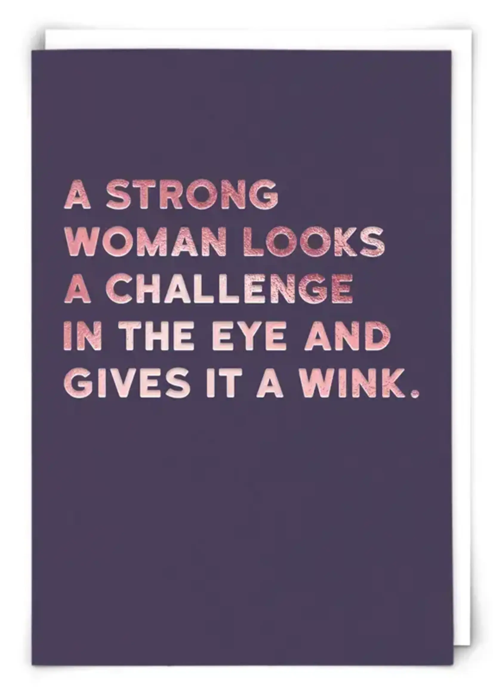 A Strong Woman Looks A Challenge In The Eye