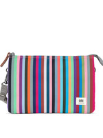 Ori London Carnaby Crossbody - Multi Stripe XL Recycled Canvas