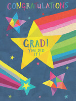 Congratulations Grad! You Did It! Starburst