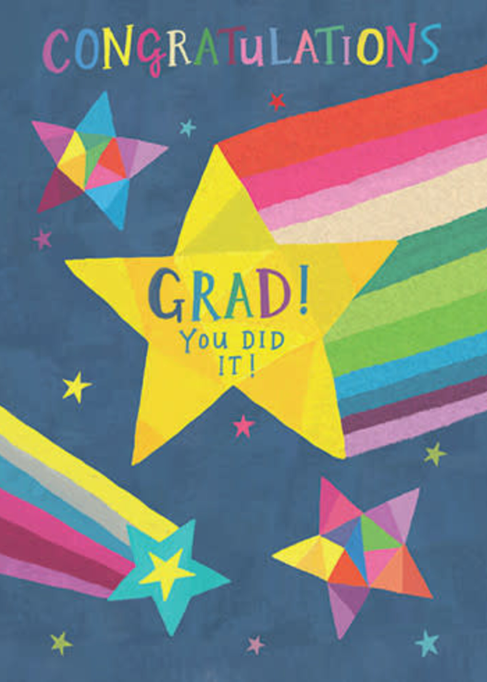 Congratulations Grad! You Did It! Starburst