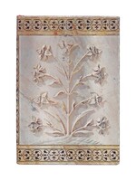 Paperblanks Agra Mini Lined Hardcover Journal - Taj Mahal Flowers