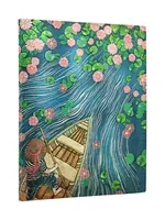 Paperblanks Lotus River Midi Unlined Softcover Journal