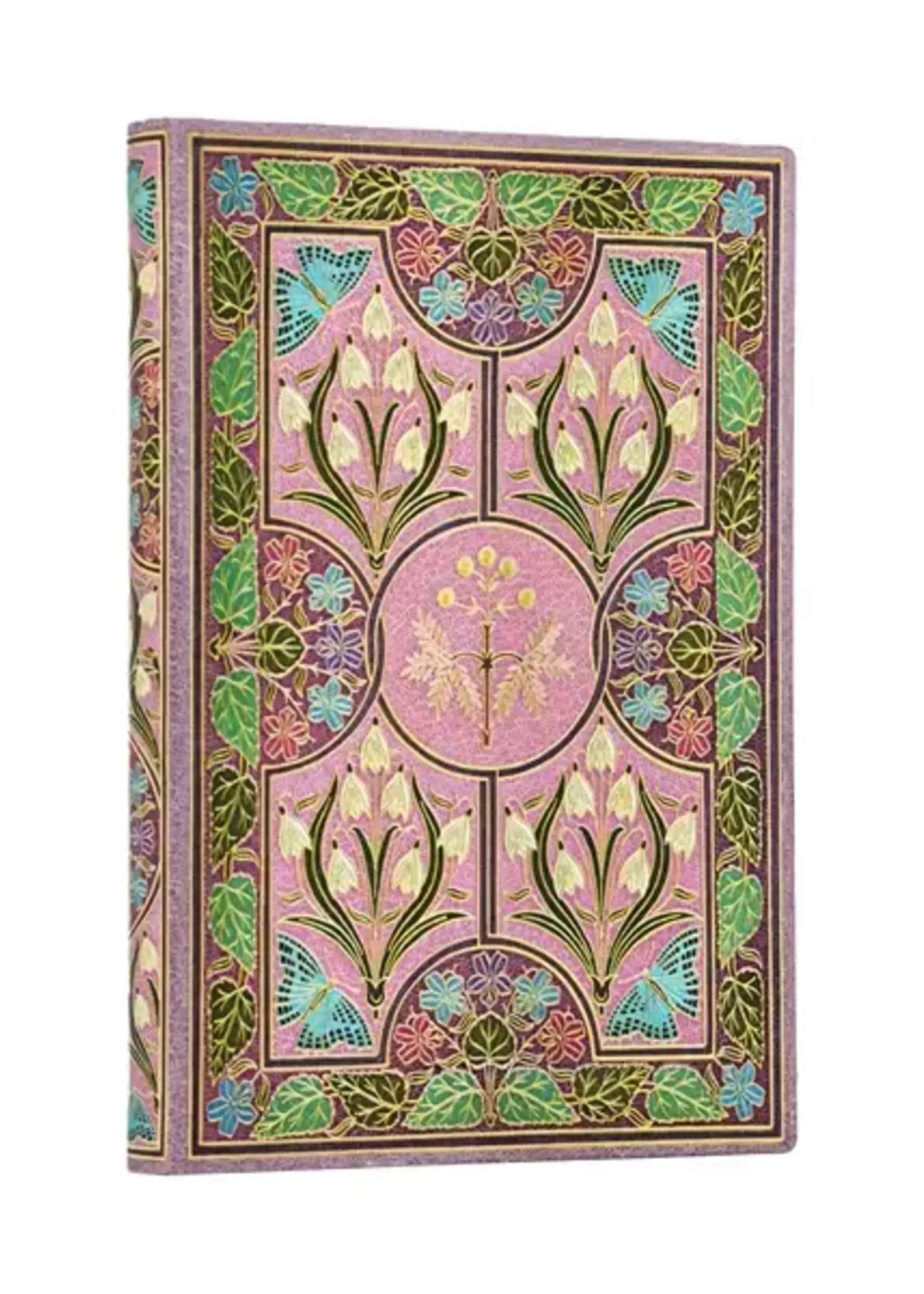 Paperblanks Mimosa Mini Lined Softcover Journal (Poetry in Bloom)