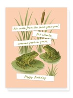 We came from the same gene pool