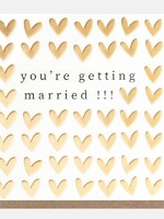 You're getting married!