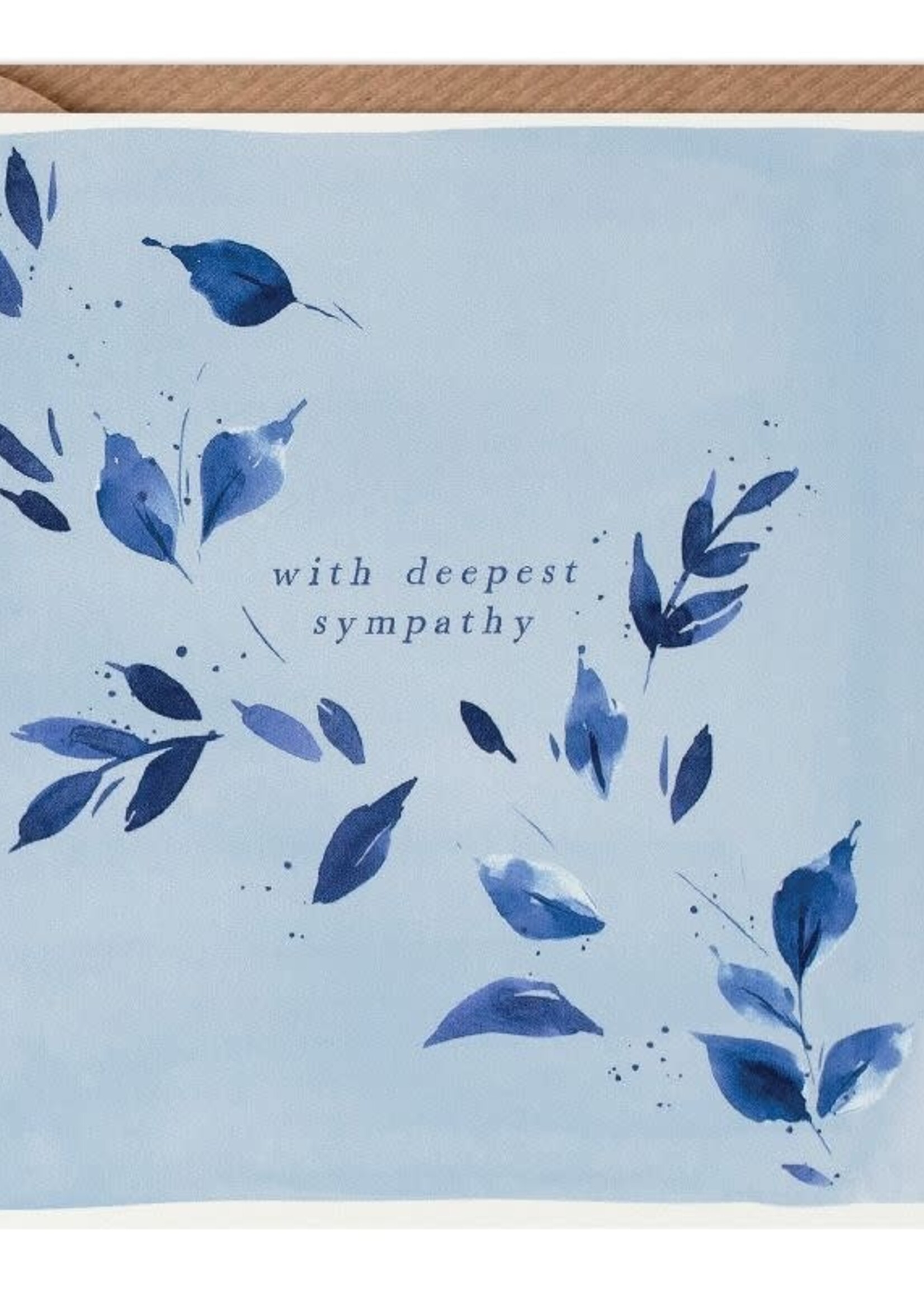 With deepest sympathy