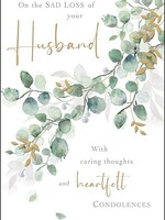 On the sad loss of your husband