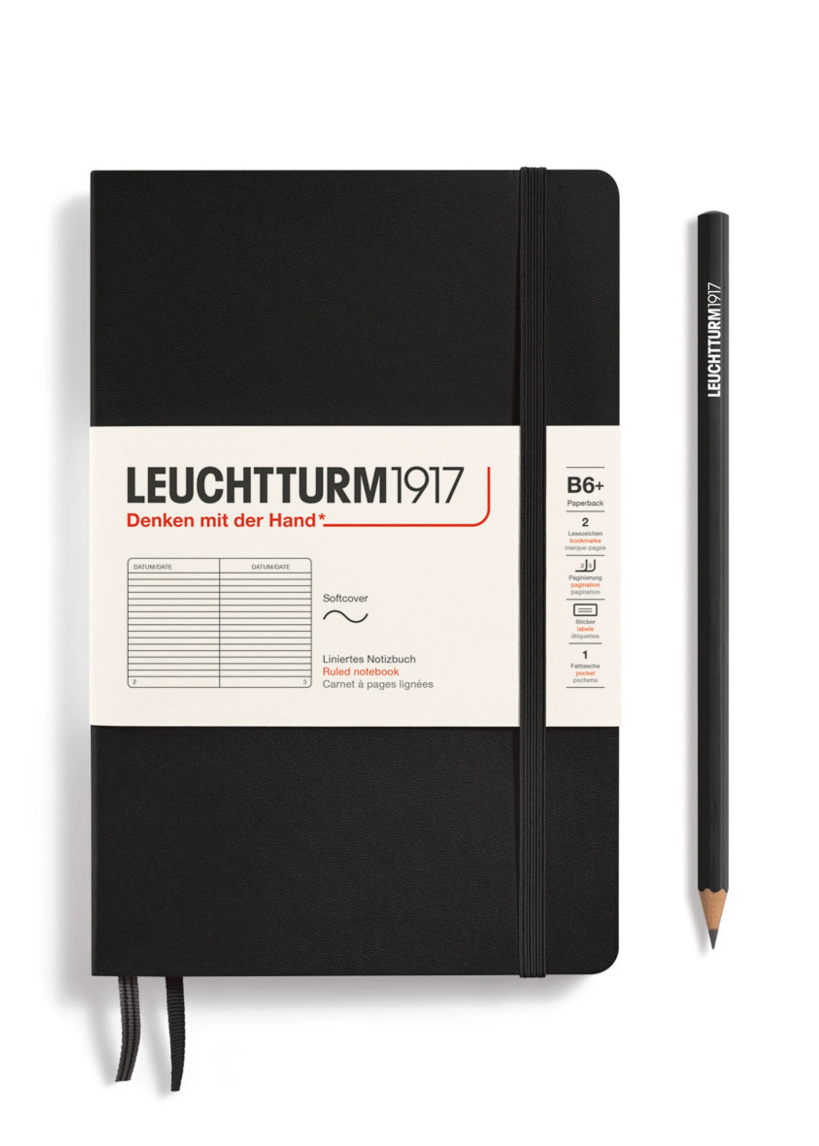 Leuchtturm1917 Paperback B6+ Plain