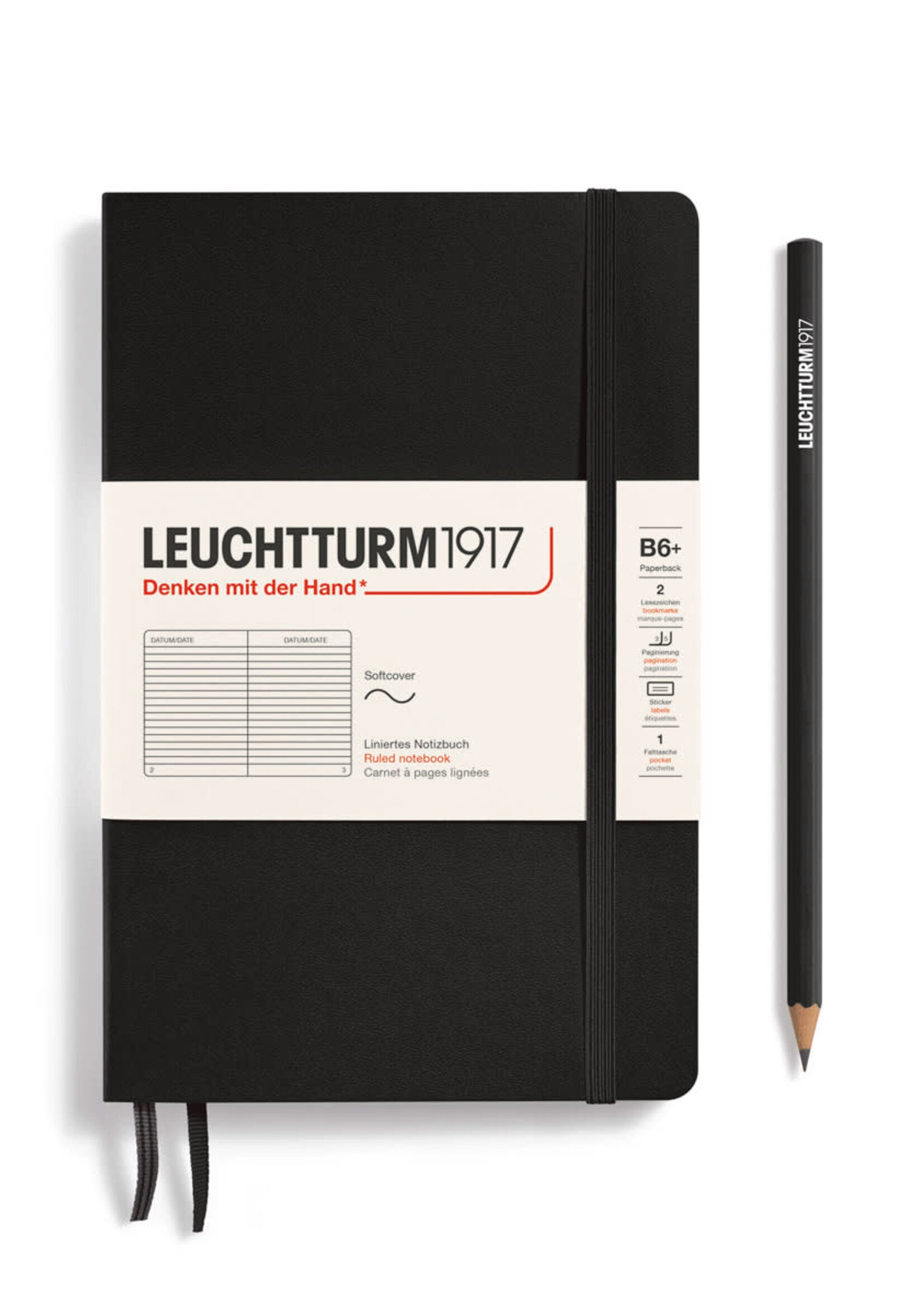 Leuchtturm1917 Paperback B6+ Plain