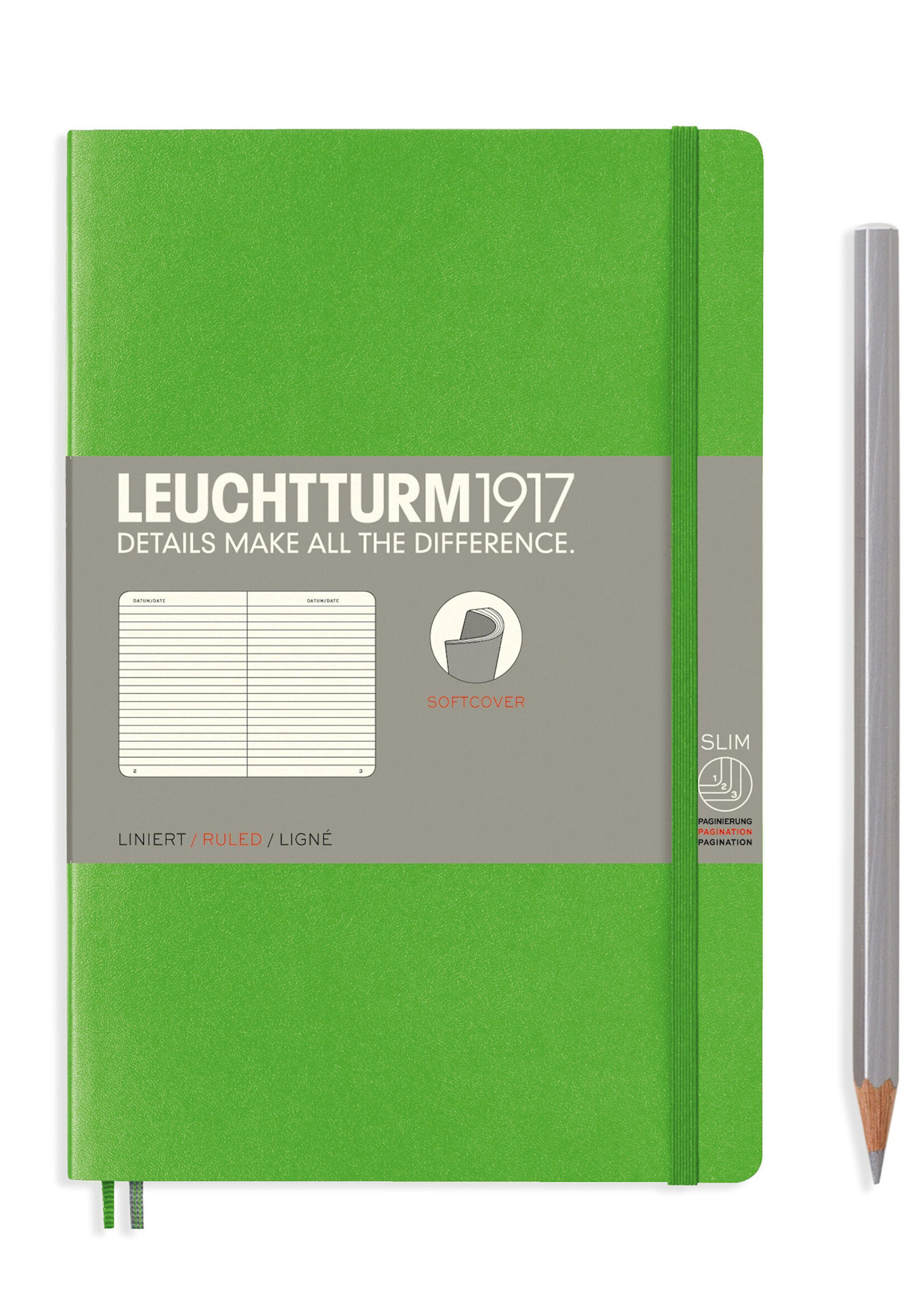 Leuchtturm1917  - Paperback  B6+ Ruled