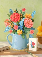 Fresh Cut Flowers Pop-Up Card - Sprinkle of Sunshine