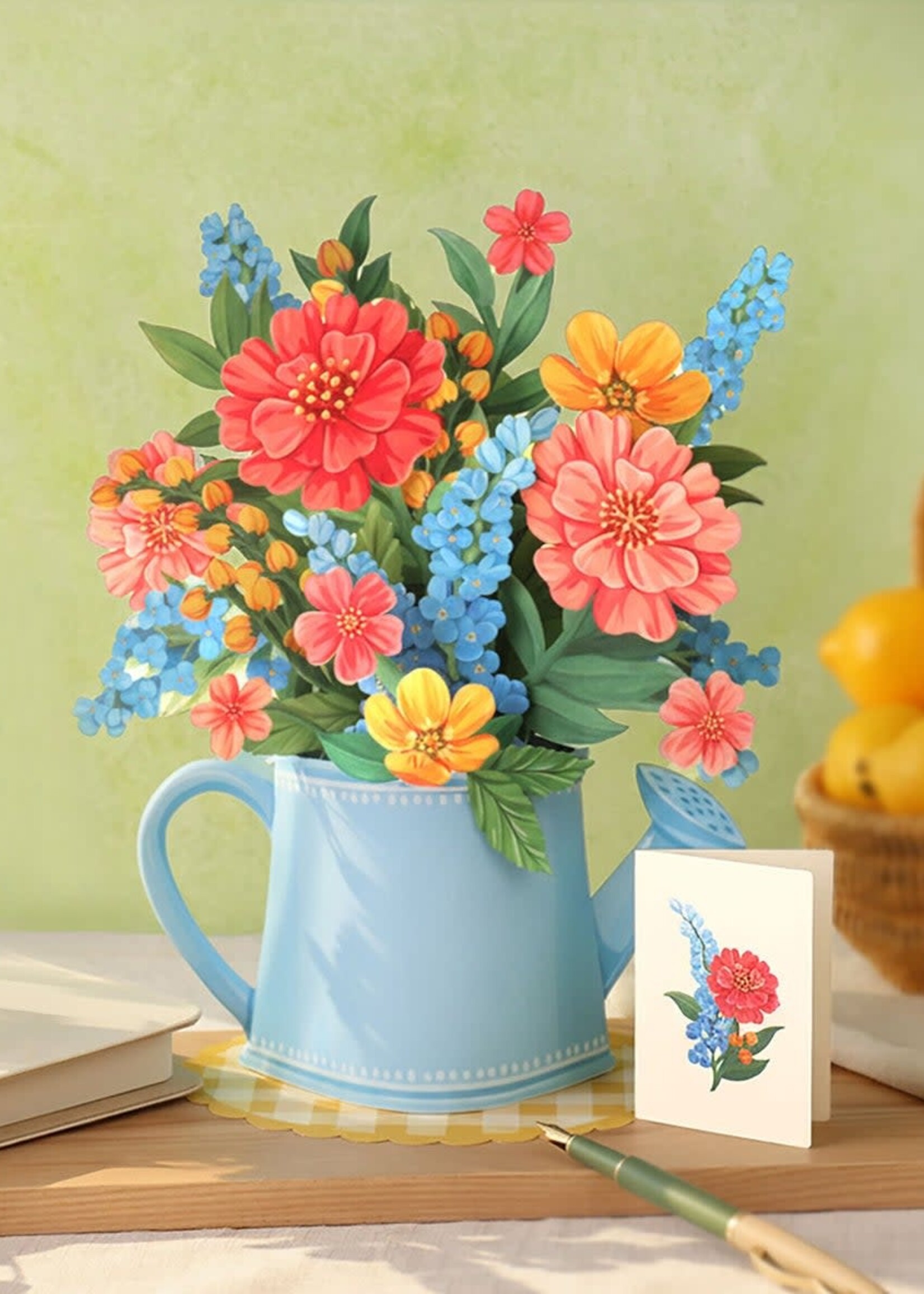 Fresh Cut Flowers Pop-Up Card - Sprinkle of Sunshine