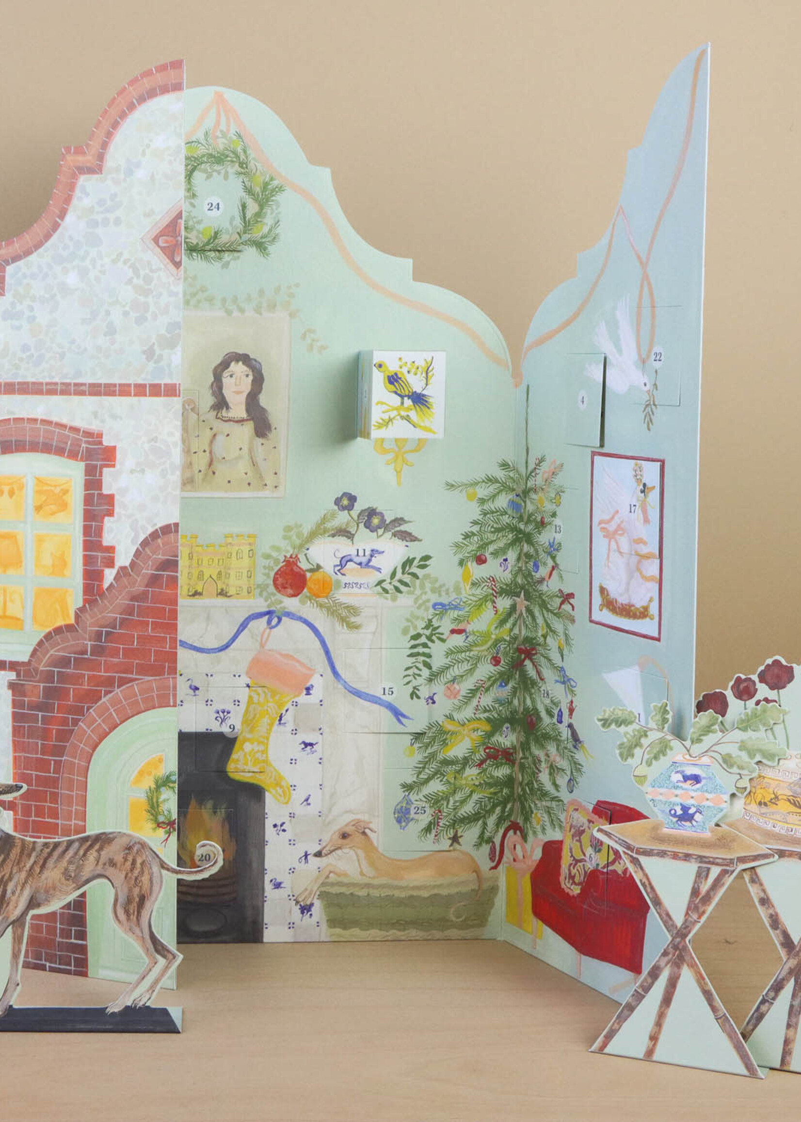 Advent Calender - Dutch Gable