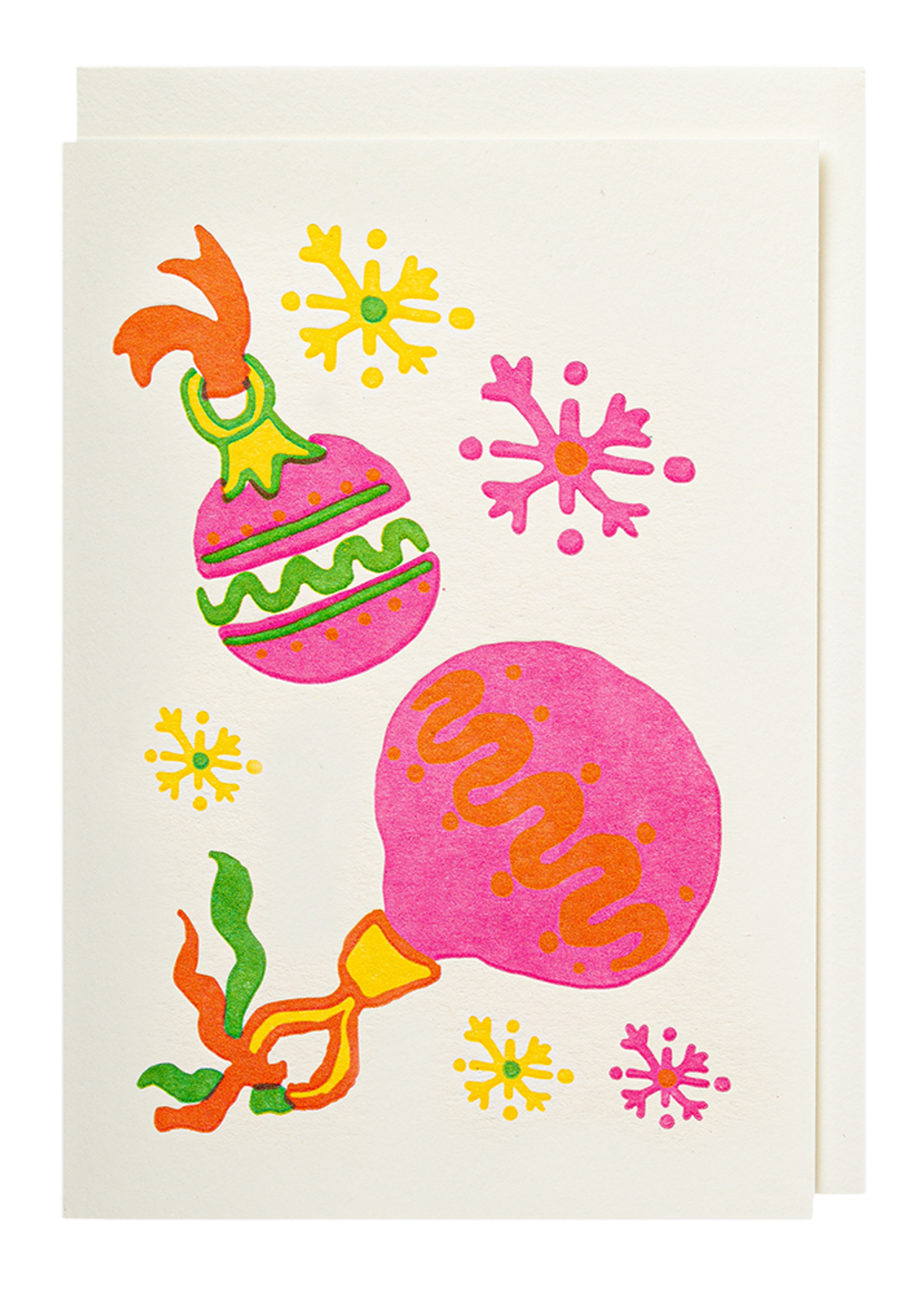 Baubles - Mini Card