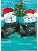 Otters Christmas