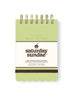Matcha Mini Spumoni Swirls Notepad