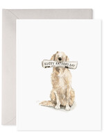 Doggy Dad - Happy Father’s Day dog with paper