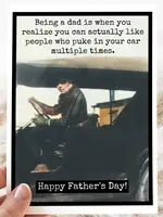 Being a Dad - Puke