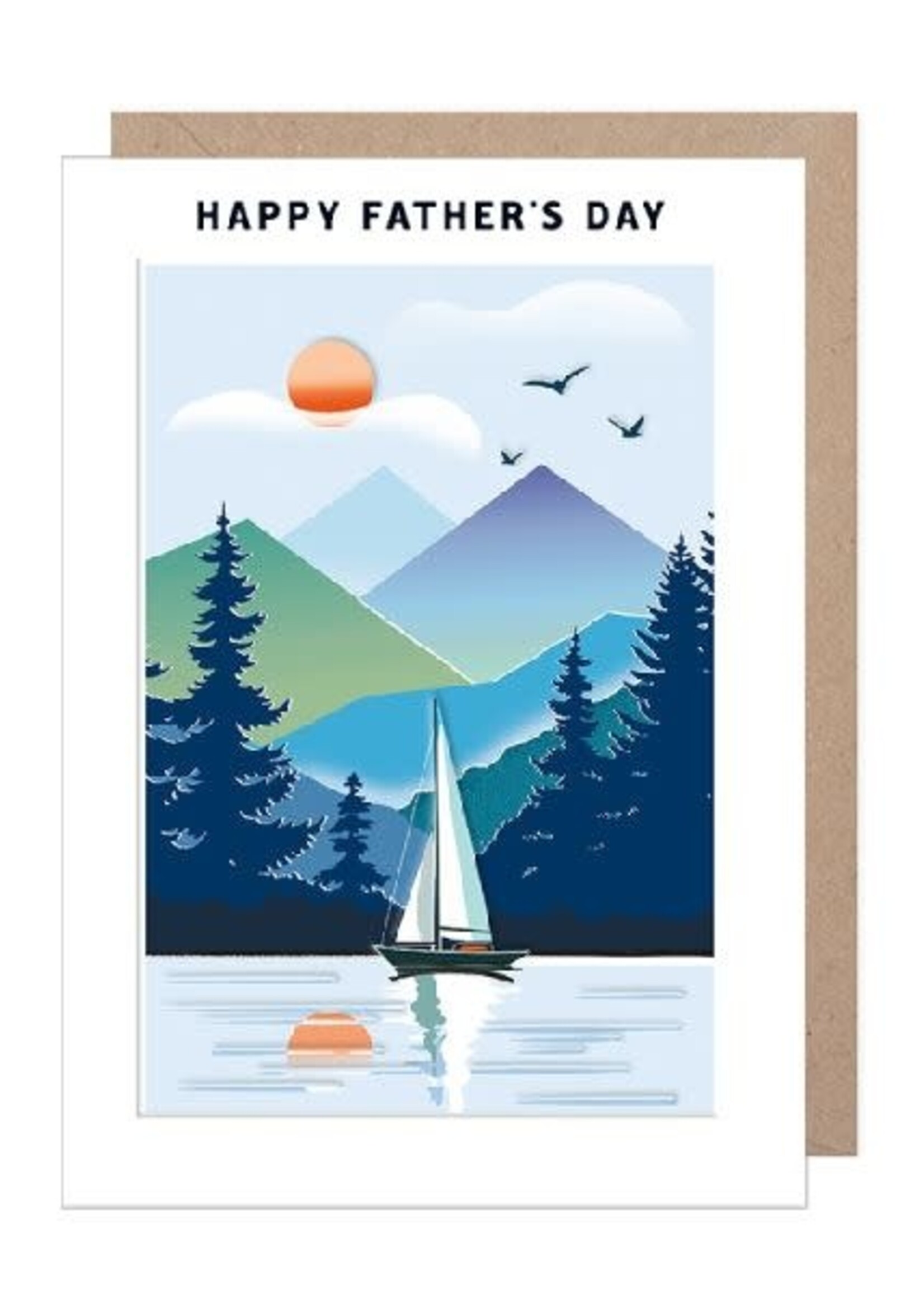 Happy Father's Day Sailboat