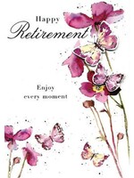 Happy Retirement - Japanese Anemones