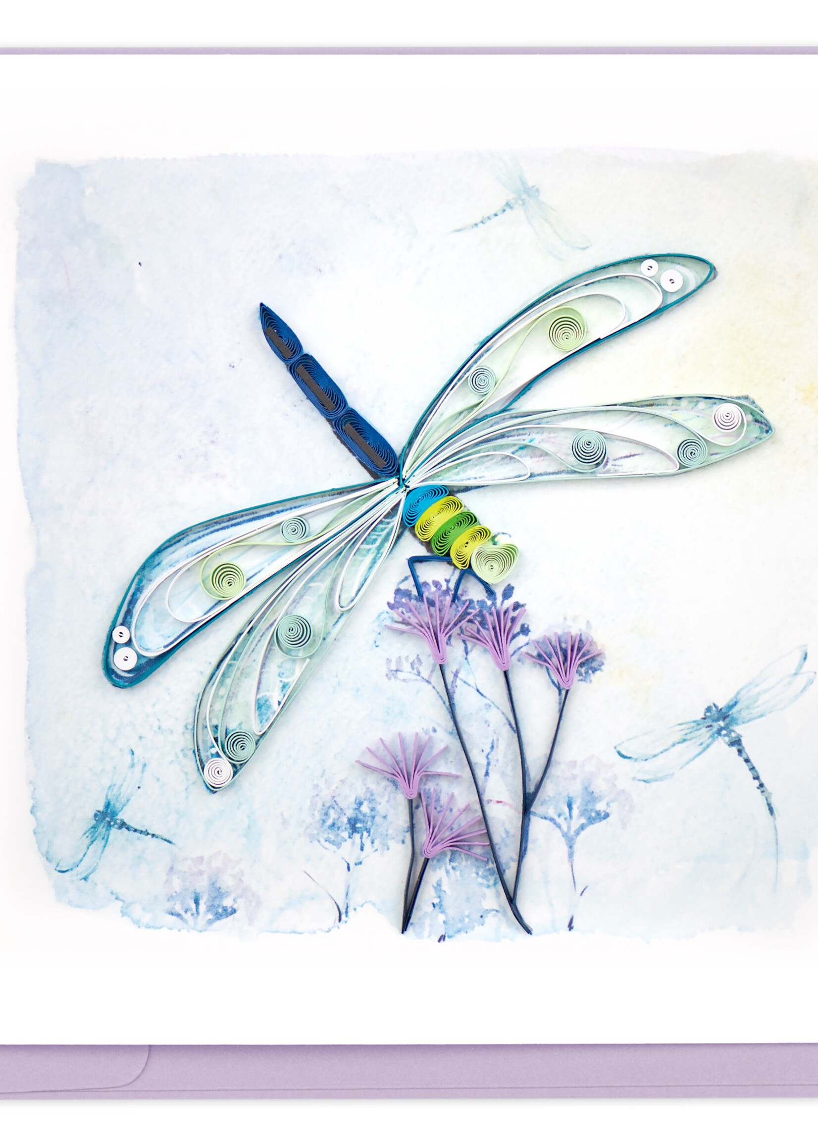 quillingcard Emperor Dragonfly