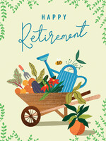 Happy Retirement! Wheelbarrow