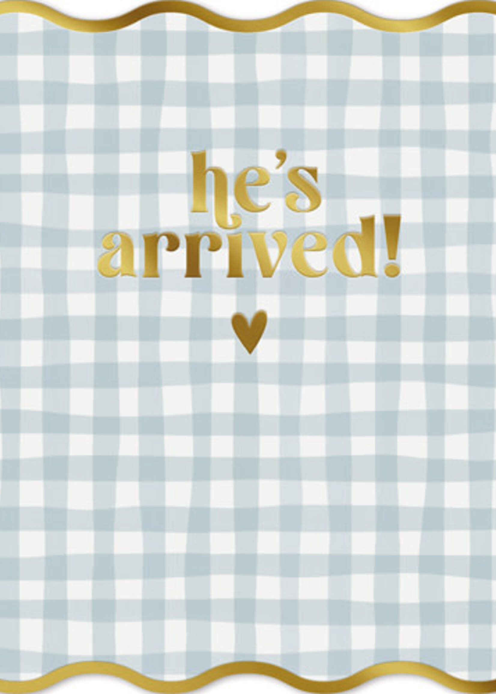 He's Arrived!
