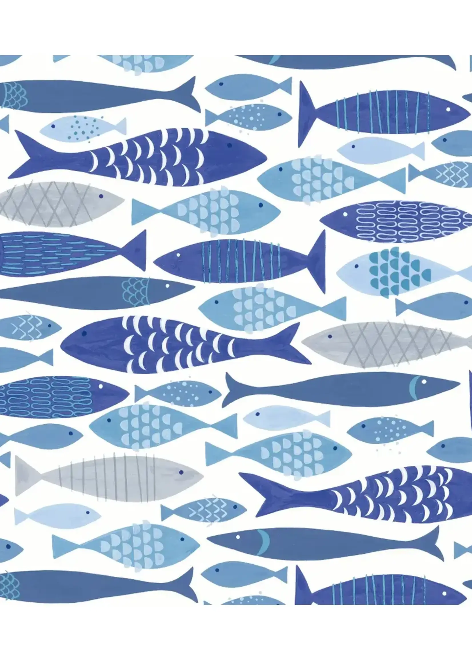 Luncheon Napkins- Shoal Of Fish