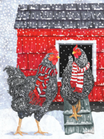 Winter Chickens