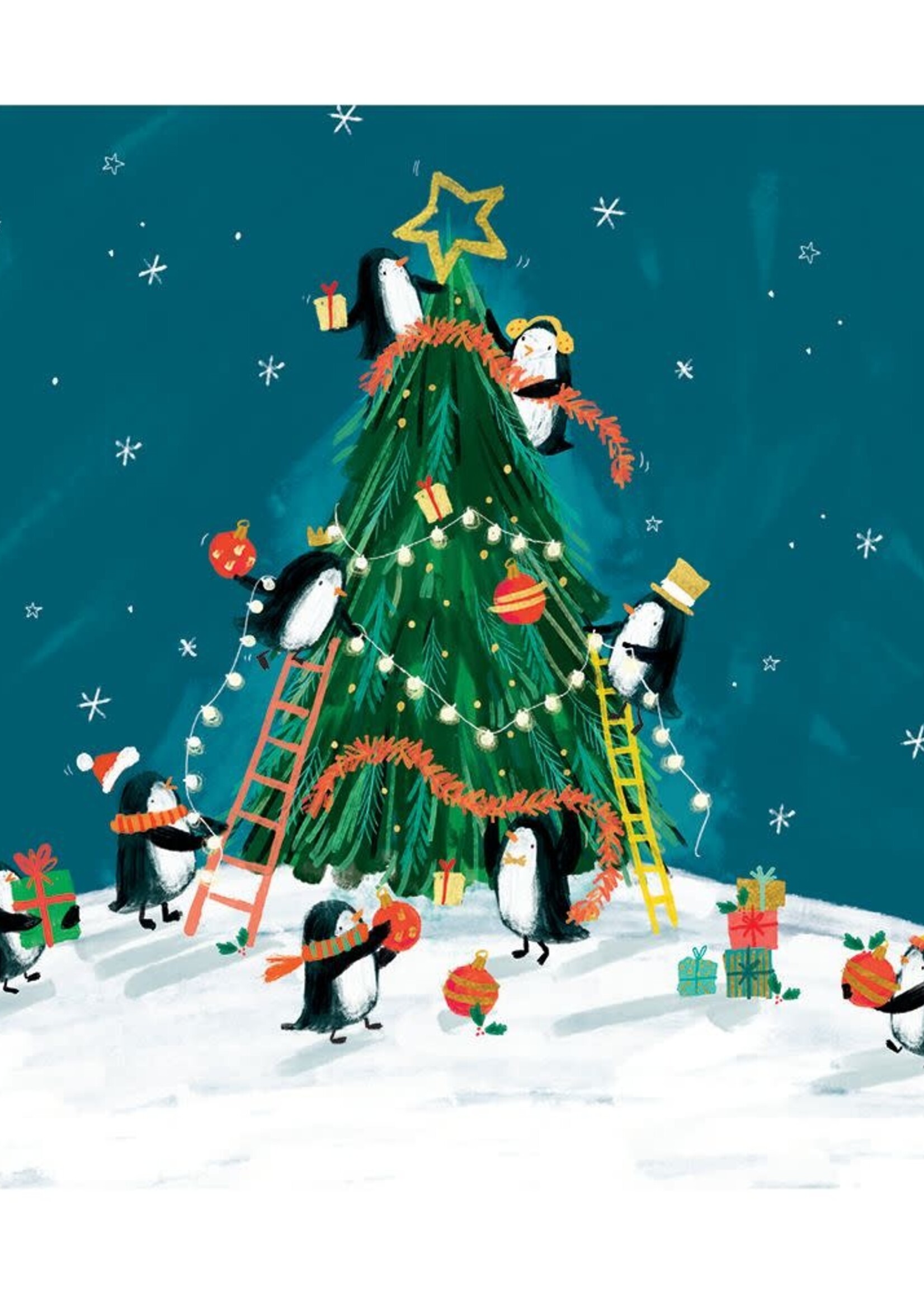 Boxed Christmas Cards - Decorating The Tree