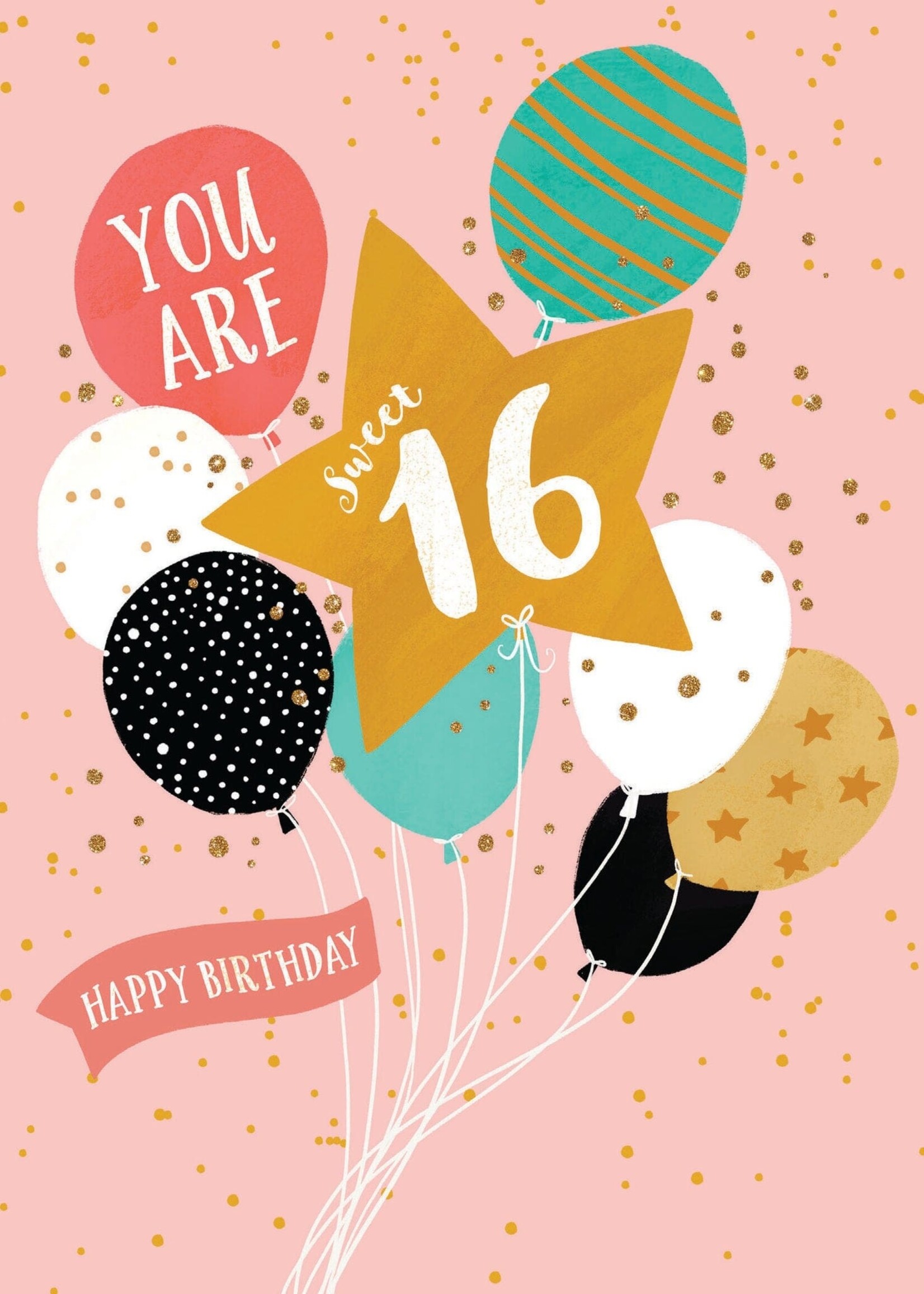 Milestone Sweet 16 Balloons