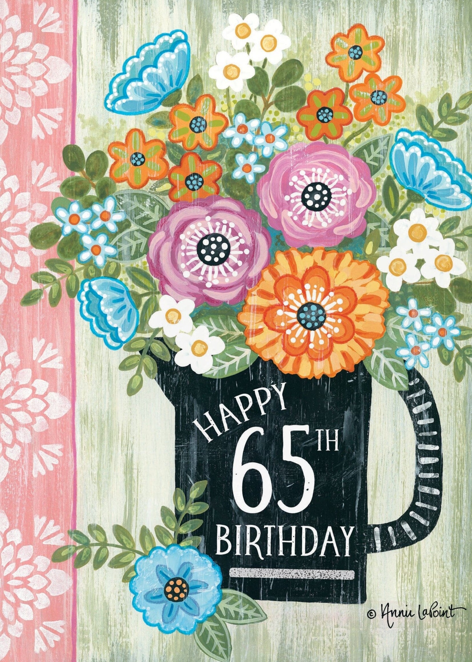 Milestone 65th Bday Flowers