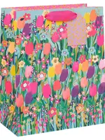 Large Bag - Tulips Meadow