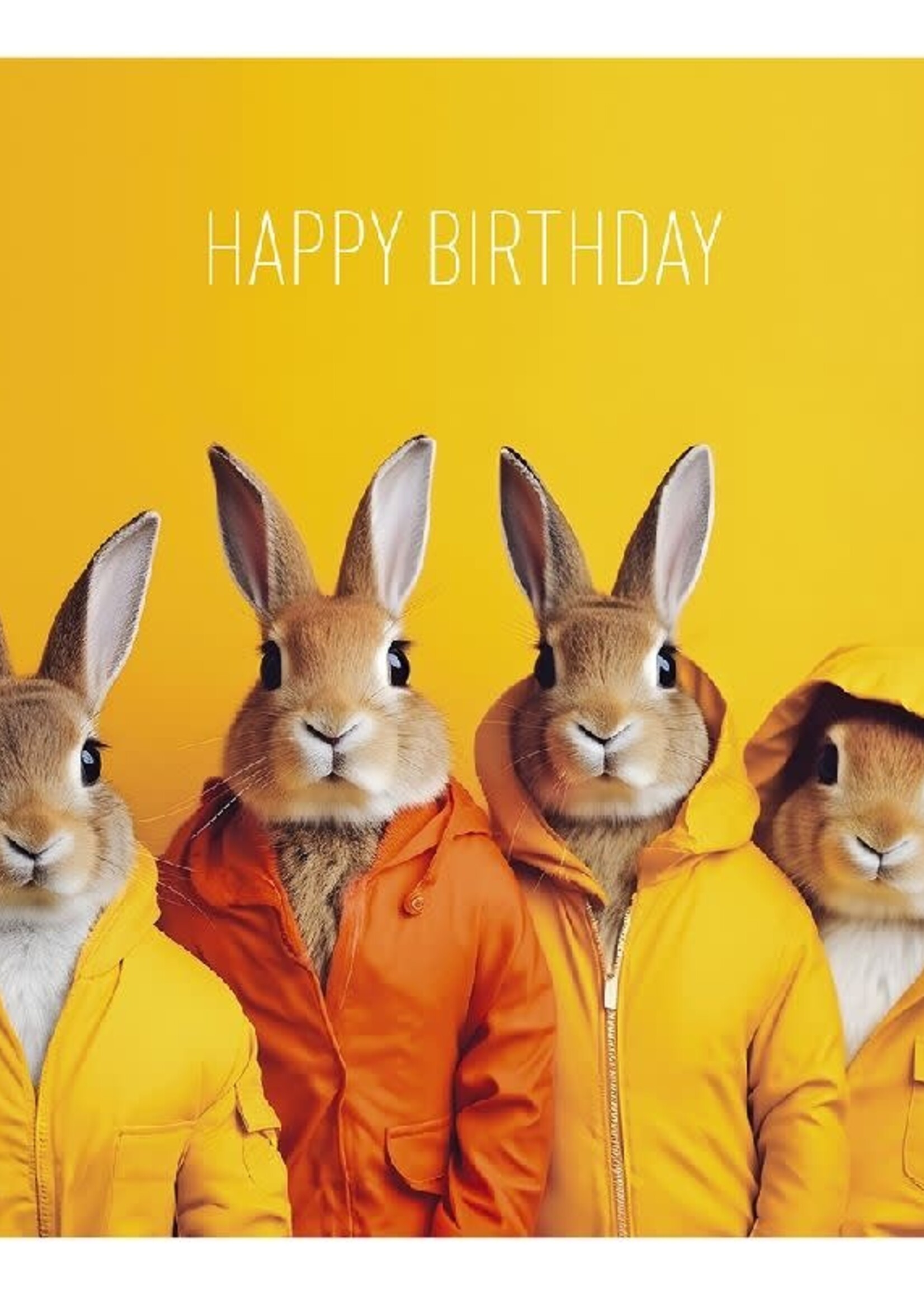 Happy Birthday - Birthday Bunnies