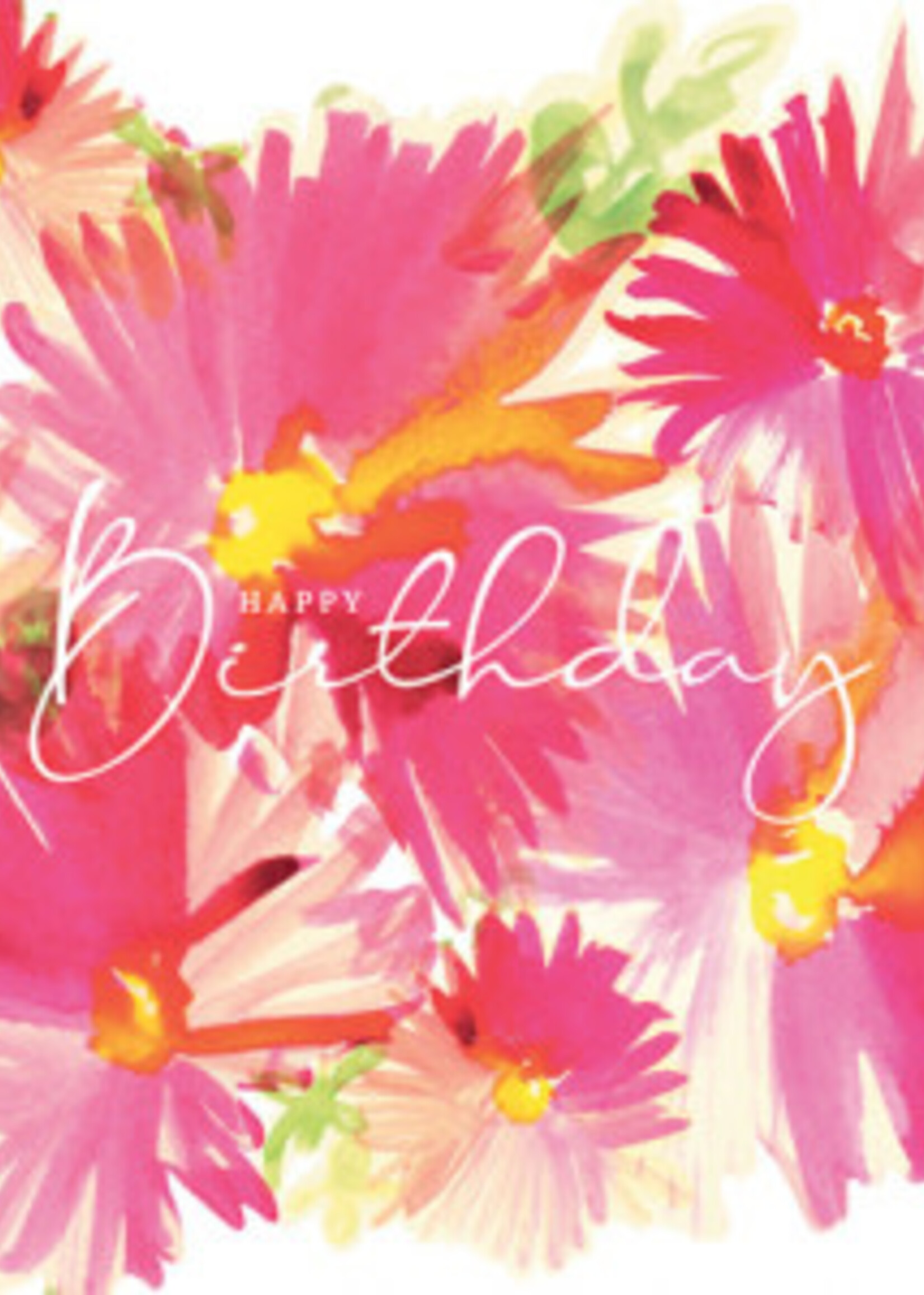 Happy Birthday - Asters