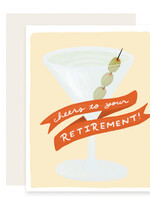 Cheers to your Retirement - Martini