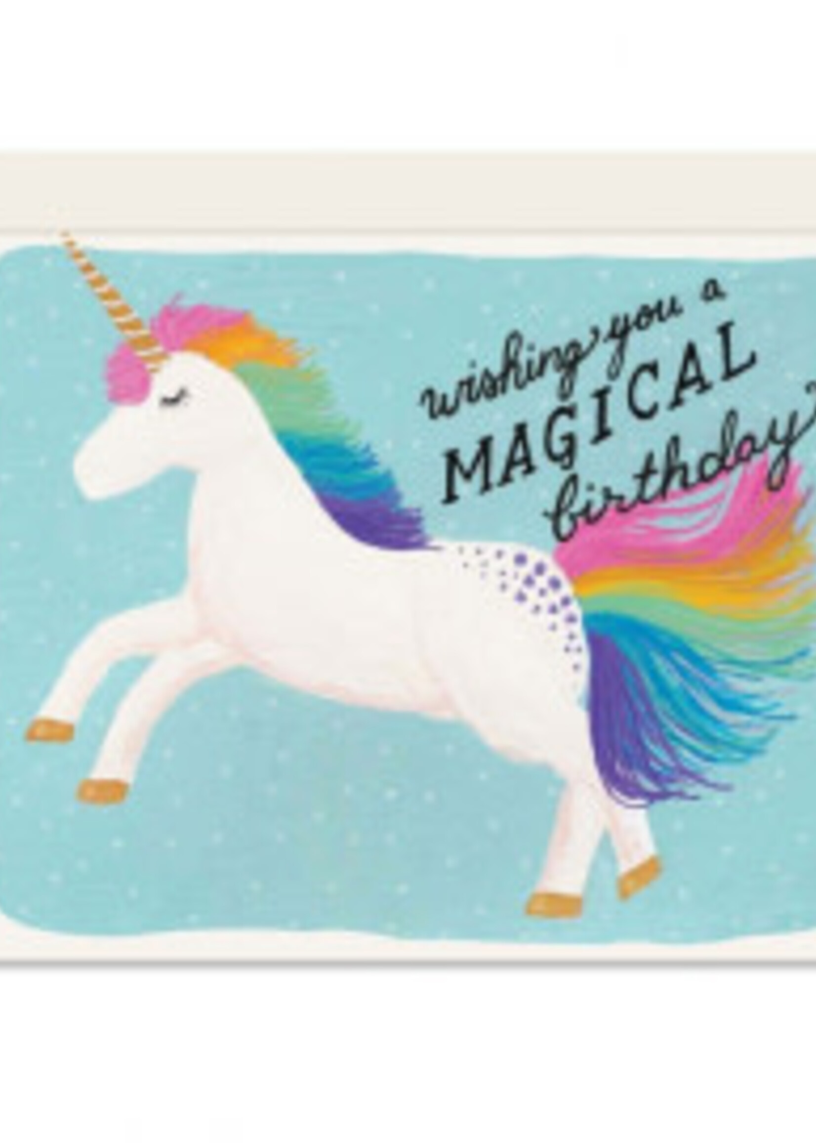 Wishing You A Magical Birthday - Unicorn