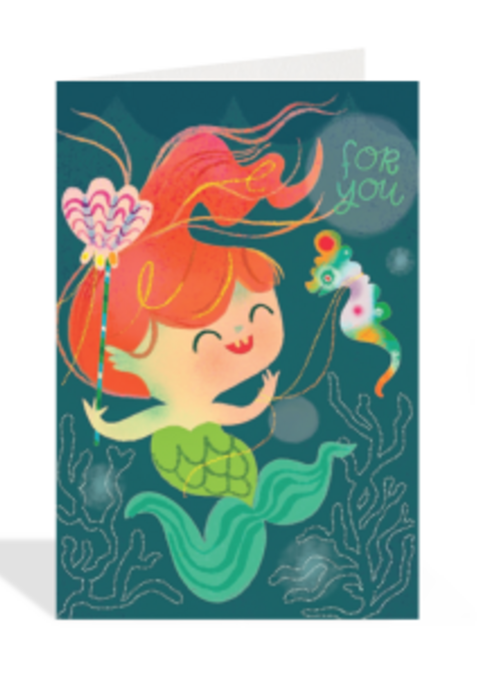 Mini Card - Mermaid