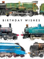 Birthday Wishes - Trains