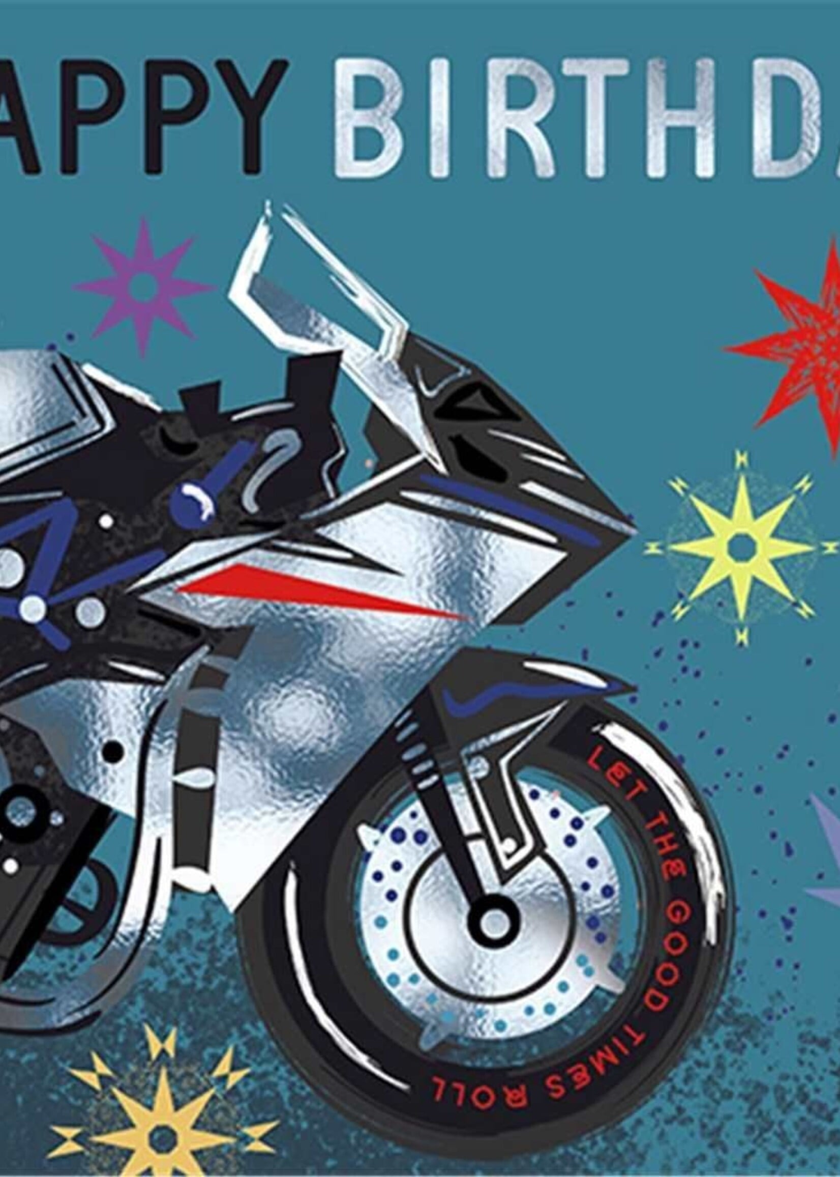 Happy Birthday - Motorcycle