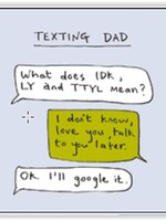Texting Dad