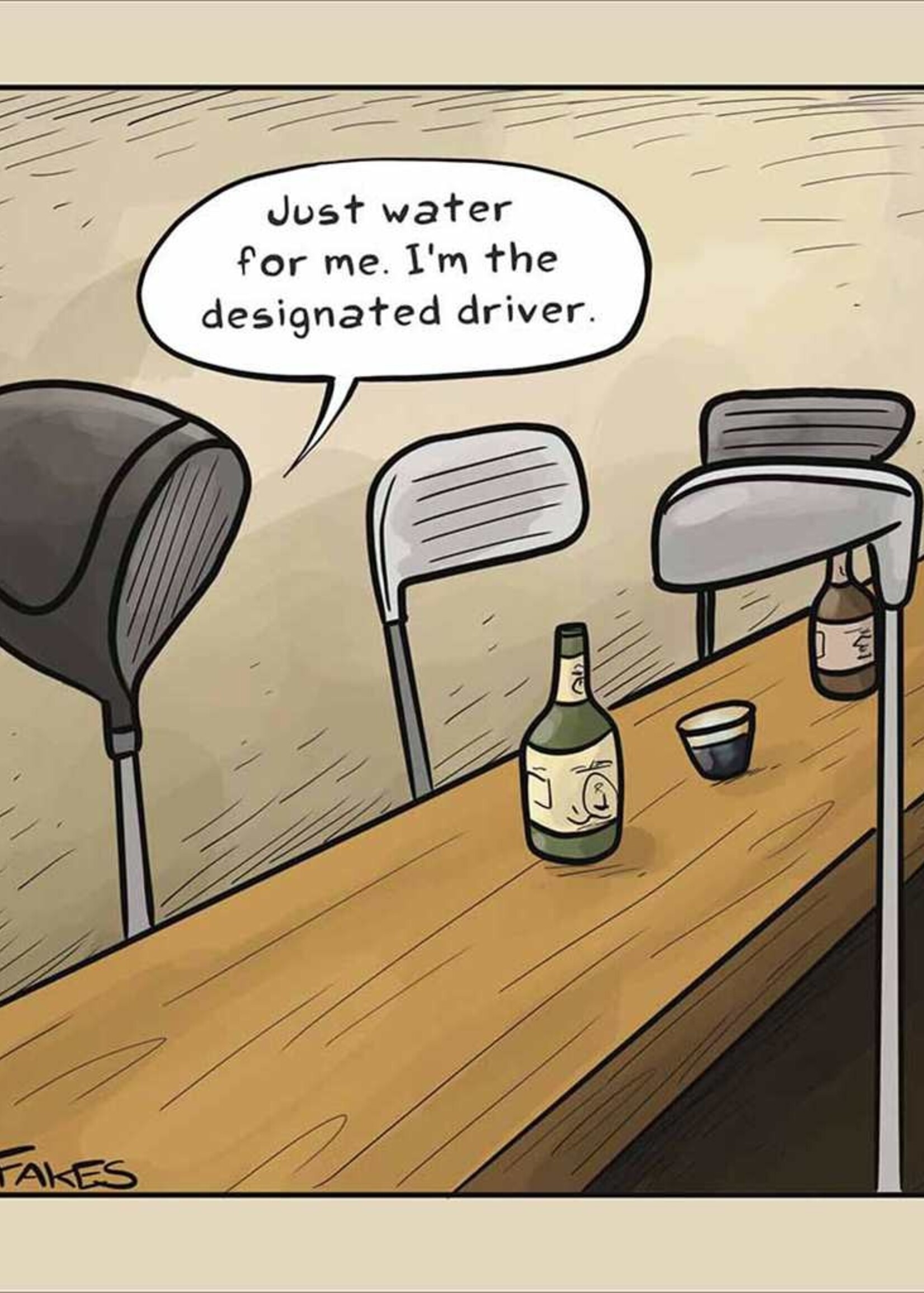 Just water for me