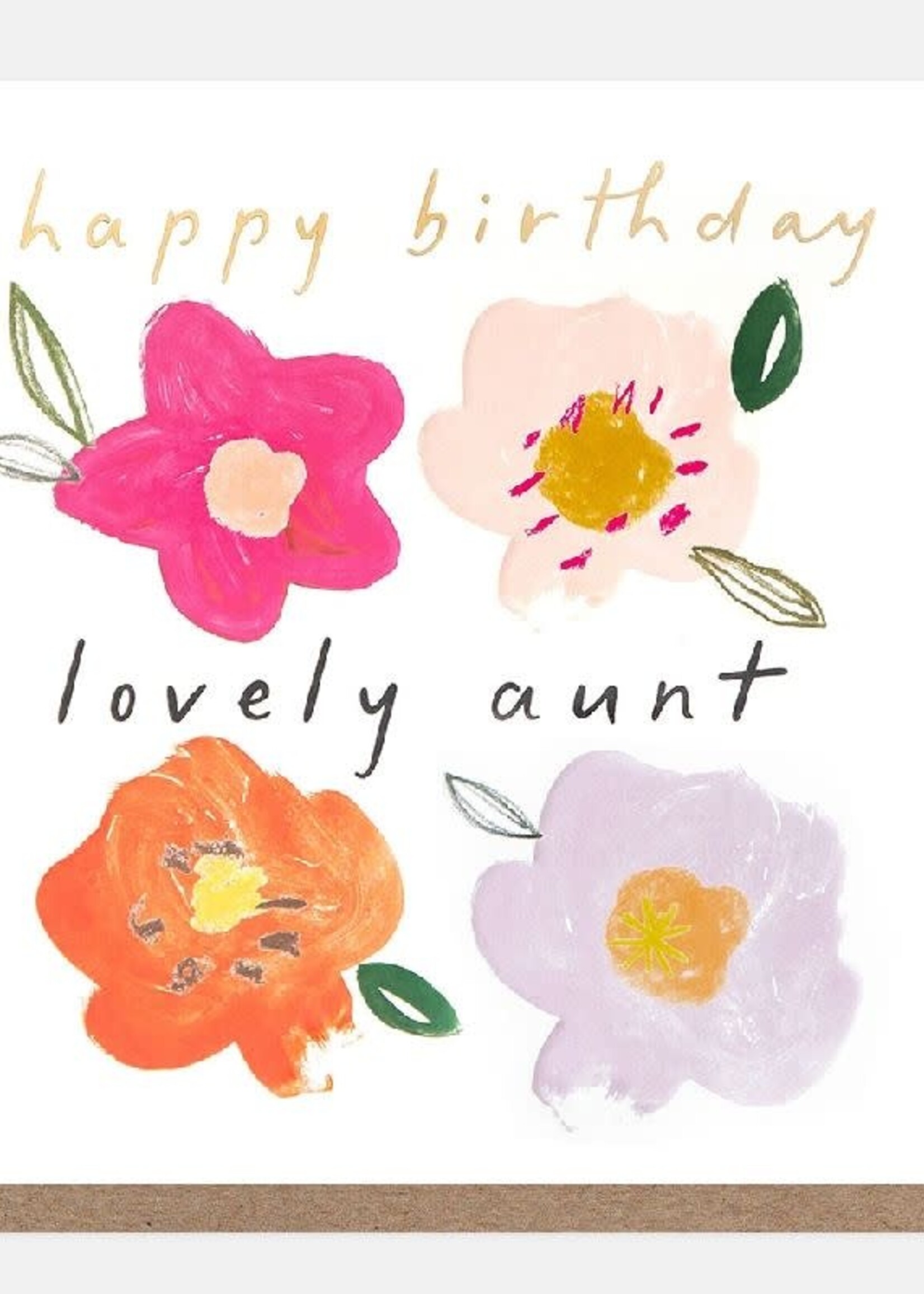 Happy Birthday to a Lovely Aunt