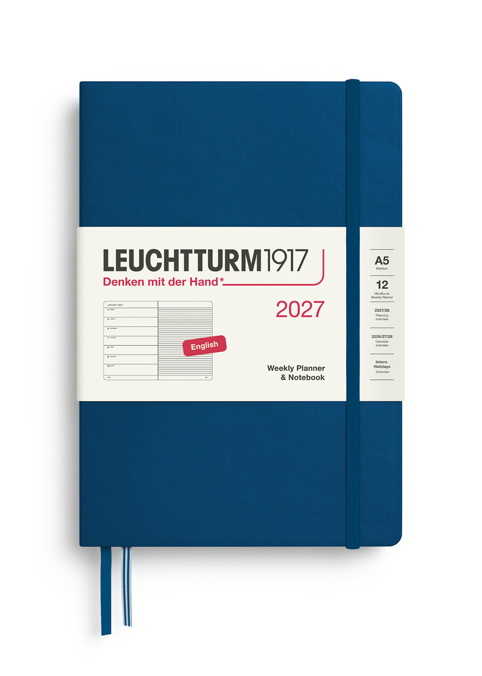 Leuchtturm1917 - 2027 A5 Weekly Planner