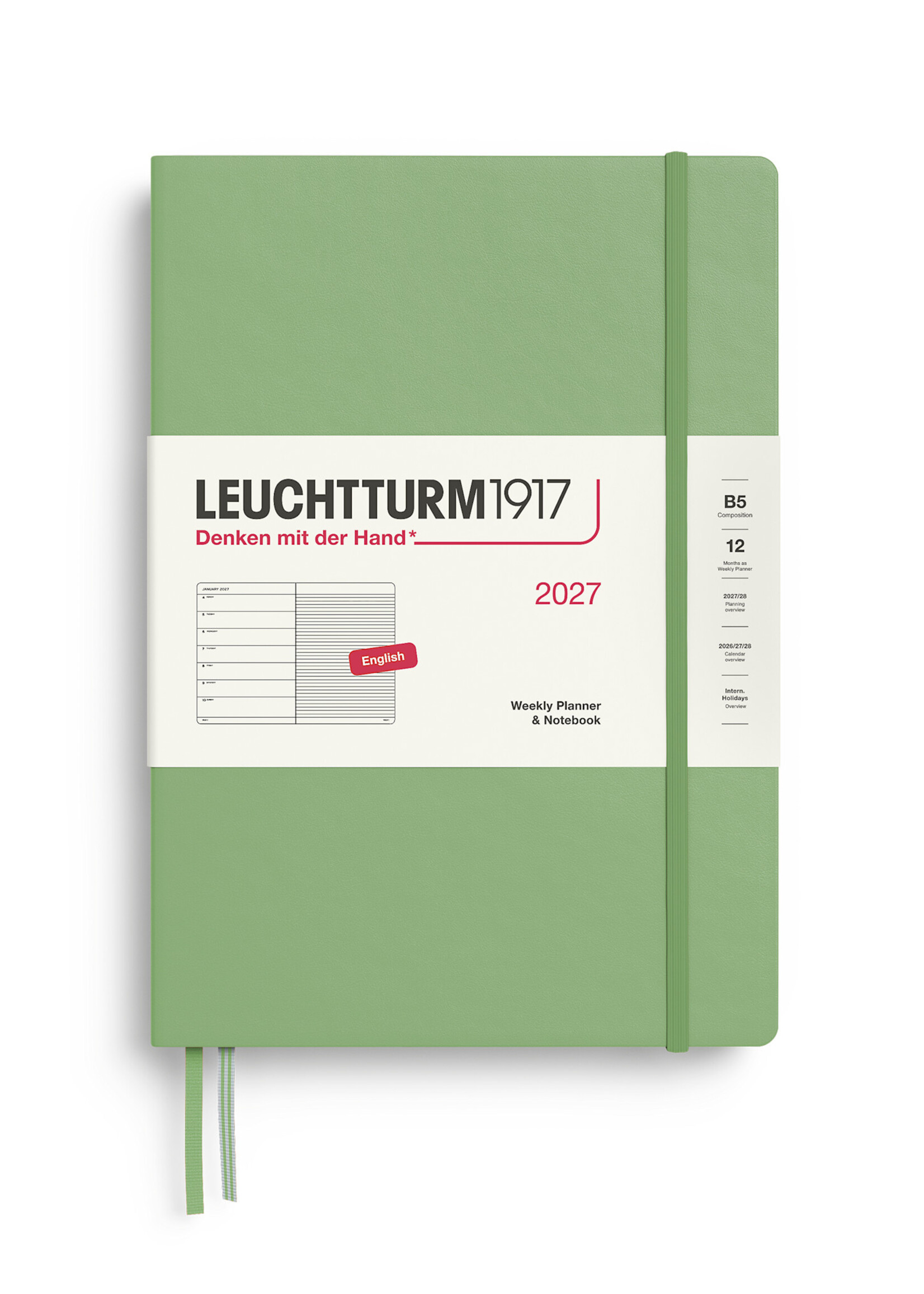 Leuchtturm1917 - 2027 A5 Weekly Planner