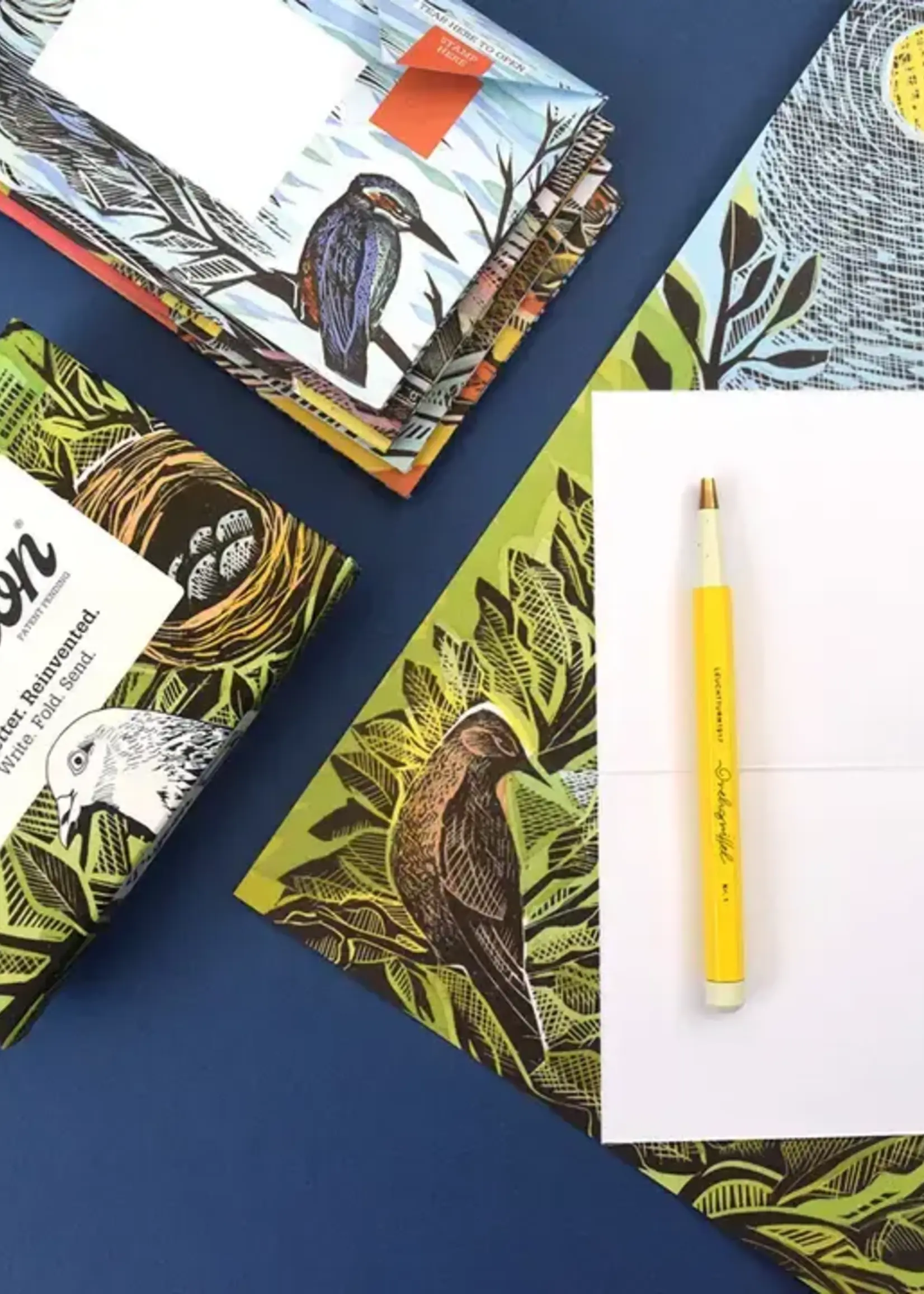 Pigeon Posted Origami Letter Packs