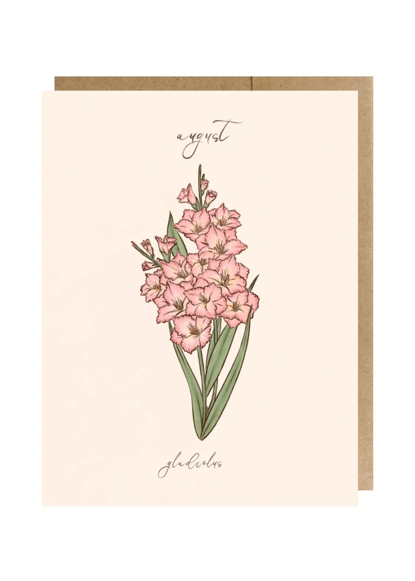 The Paper Narwhal Birth Flowers ~ August
