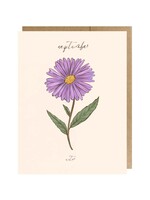 The Paper Narwhal Birth Flowers ~ September