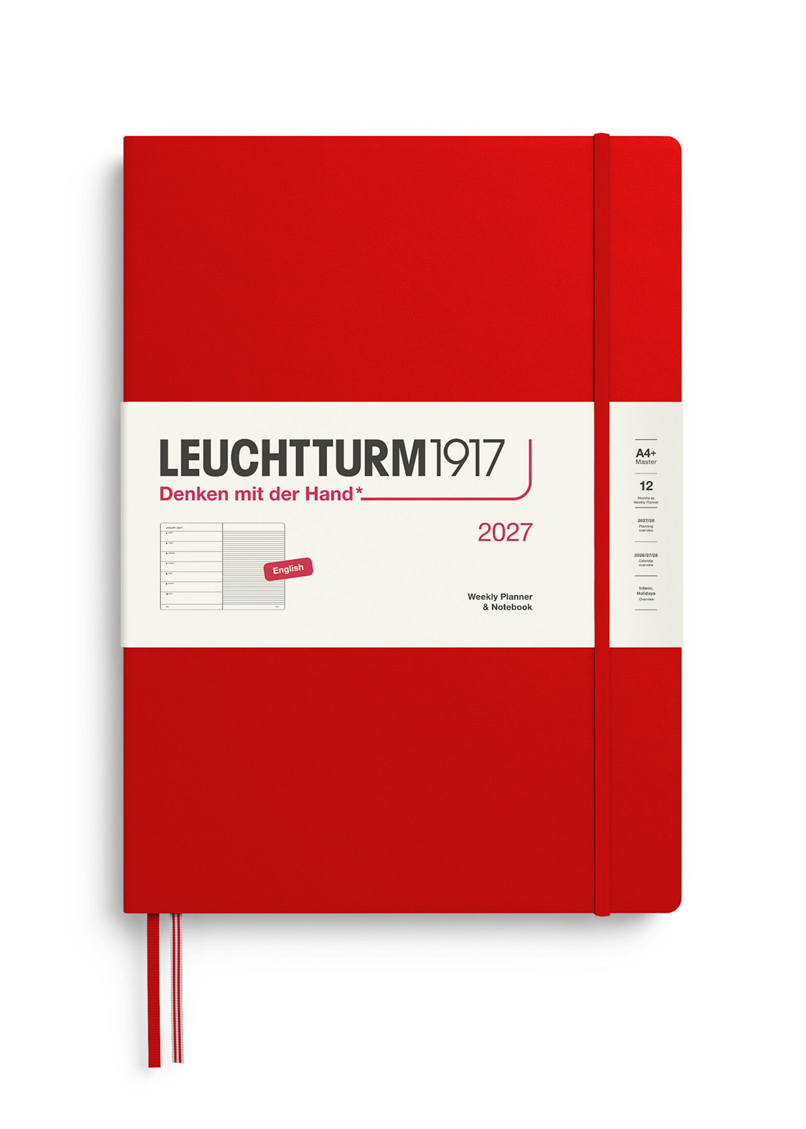Leuchtturm1917 Master Weekly Planner & Notebook