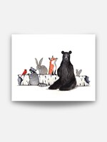 Sarah Duggan Creative Works Critters On A Birch Log